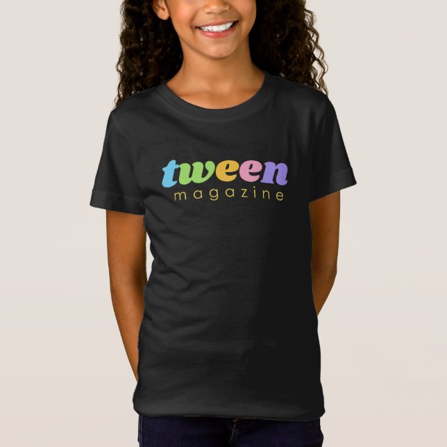 Tween Magazine Tshirt for Girls (Front)