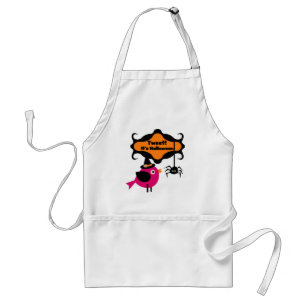 Tweet Halloween T-shirts and Gifts Adult Apron