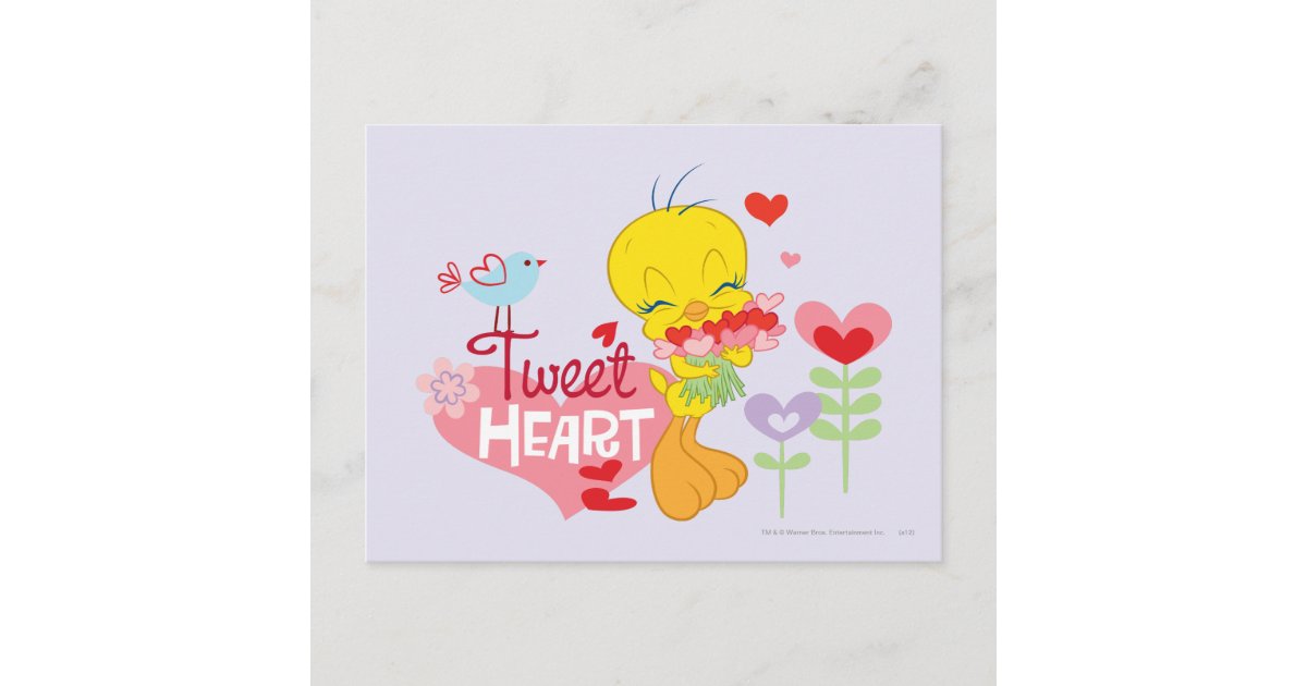 Tweet Heart Postcard | Zazzle