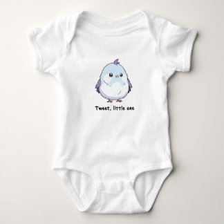 "Tweet Little One" Baby Bodysuit cute bird design