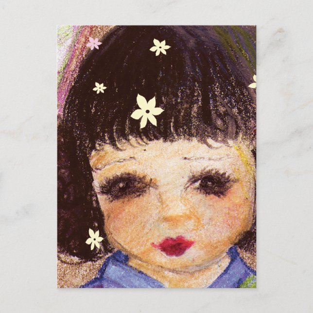 Tweet Shinj- My New Year's Wishes Holiday Postcard (Front)