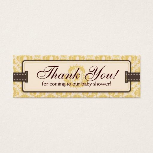 Customizable Tweet Tweet Baby TY Skinny Gift Tag Business Cards