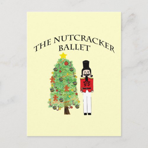 Tweeter Nutcracker Christmas 20092010 collection Holiday Postcard