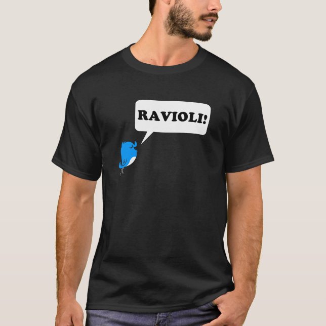 Tweeter - Ravioli shirt black (Front)
