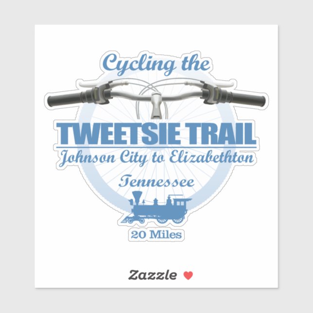 Tweetsie Trail (H2) Sticker (Sheet)