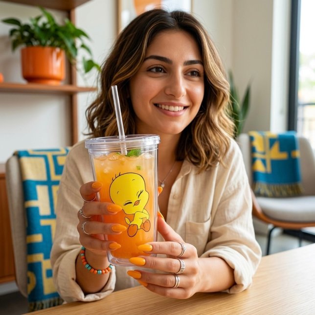 Tweety Acrylic Tumbler (Creator Uploaded)