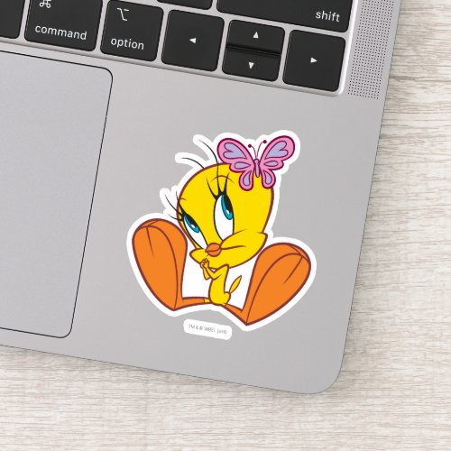 TWEETY and Butterfly Sticker
