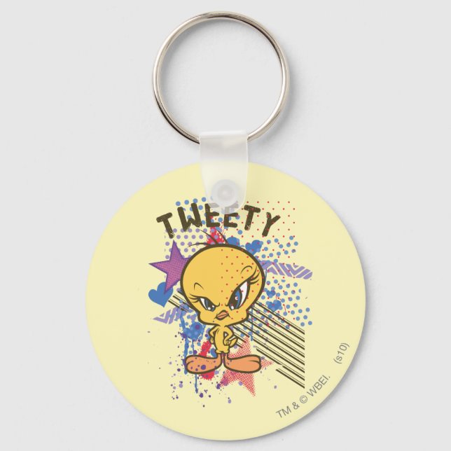 TWEETY™ Angry Keychain (Front)