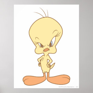 angry tweety bird monster