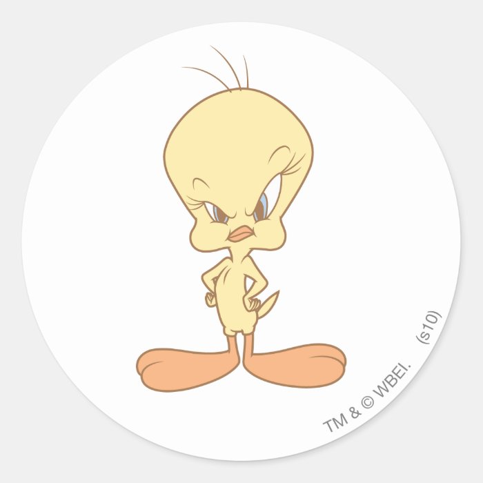 Tweety Angry Stickers