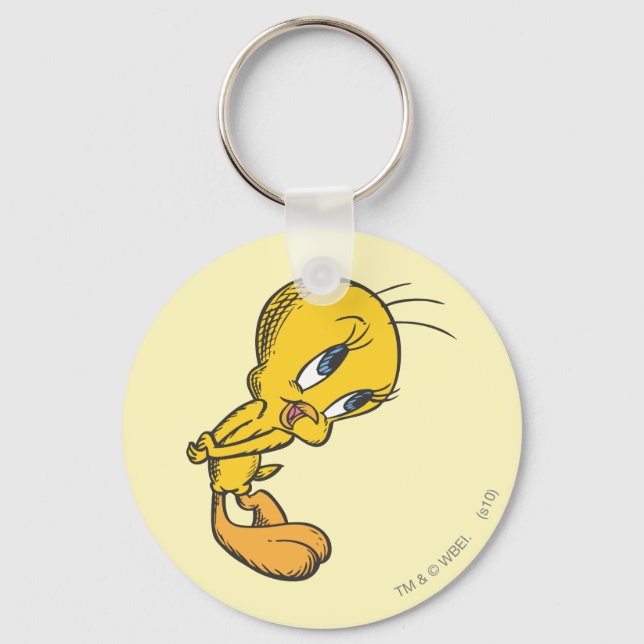 TWEETY™ Bashful Keychain (Front)