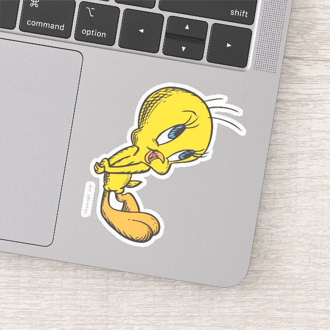 TWEETY™ Bashful Sticker (Detail)