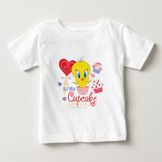 TWEETY™ Be My Cupcake Baby T-Shirt (Front)