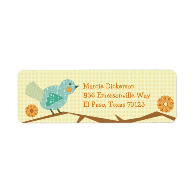 Tweety Bird Return Address Label (Front)