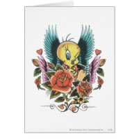 Tweety Blue Wings Card