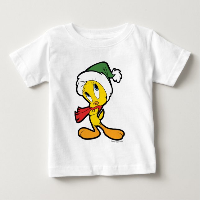 TWEETY™ Christmas Thoughts Baby T-Shirt (Front)