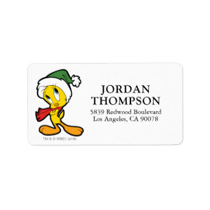 TWEETY™ Christmas Thoughts Label