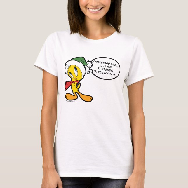 TWEETY™ Christmas Thoughts T-Shirt (Front)