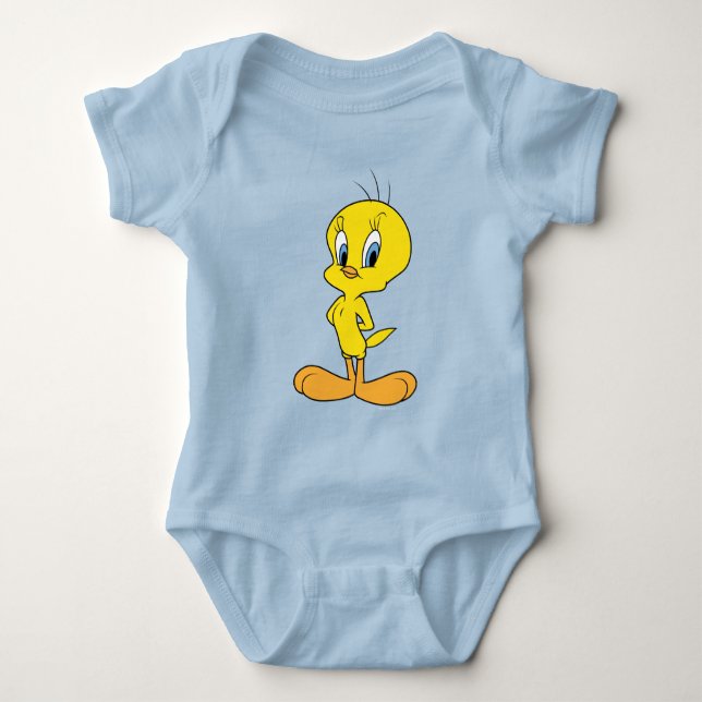 TWEETY™ | Clever Bird Baby Bodysuit (Front)