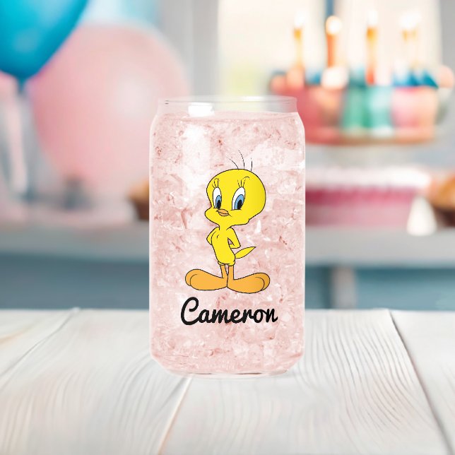 TWEETY™ | Clever Bird Can Glass (Insitu (Baby Shower))