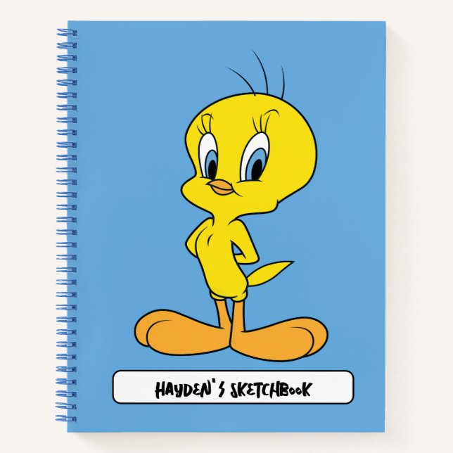 TWEETY™ | Clever Bird Drawing Notebook (Front)