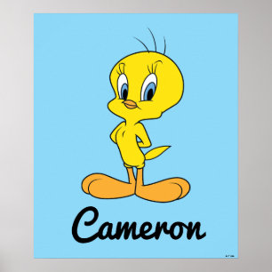 TWEETY™ Clever Bird Personalized Poster