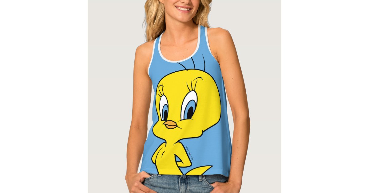 TWEETY™ Clever Bird Tank Top Zazzle