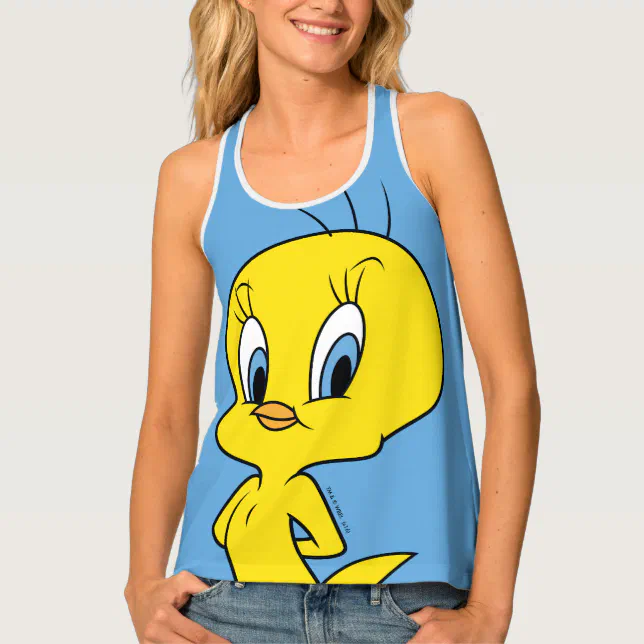 TWEETY™ | Clever Bird Tank Top | Zazzle