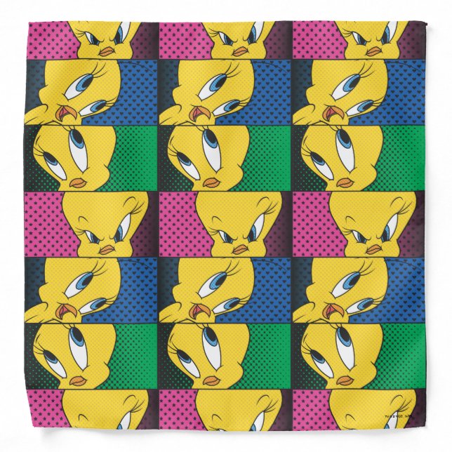 TWEETY™ Comic Panels Bandana (Front)