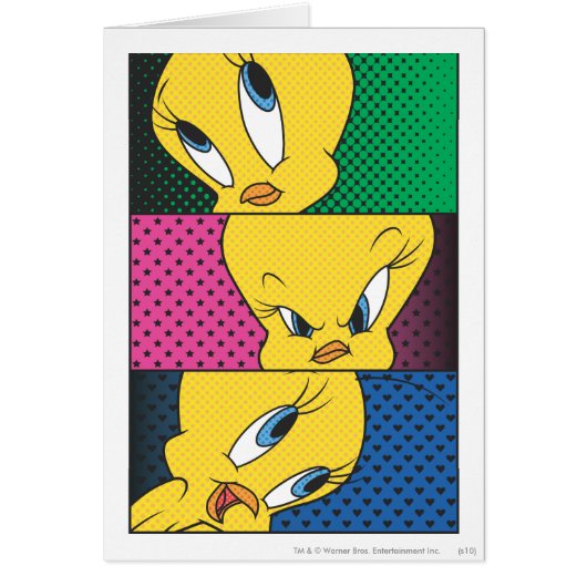 TWEETY™ Comic Panels Cards (Front)