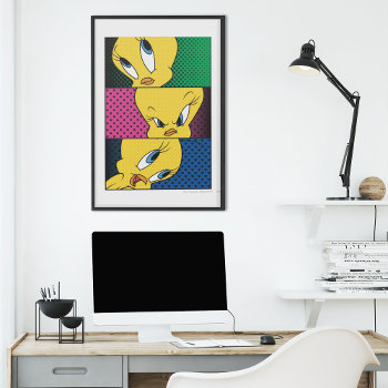 Tweety Comic Panels Poster by looneytunes at Zazzle