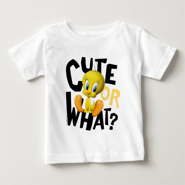 TWEETY™- Cute Or What? Baby T-Shirt (Front)