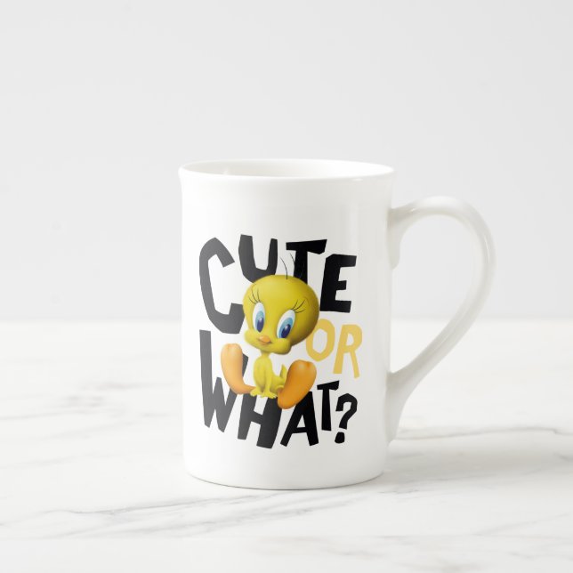 TWEETY™- Cute Or What? Bone China Mug (Right)