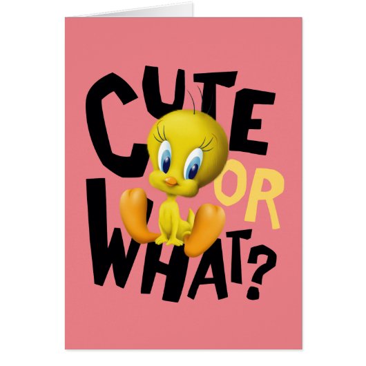 TWEETY™- Cute Or What? Cards (Front)