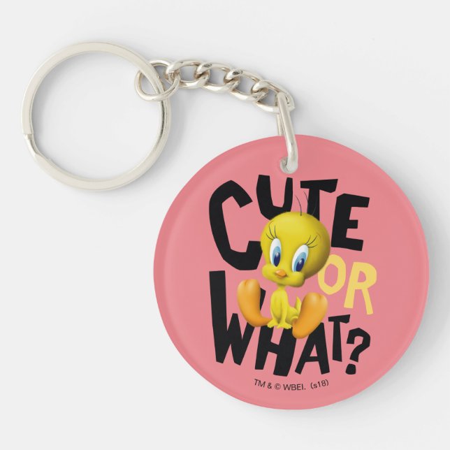 TWEETY™- Cute Or What? Keychain (Front)