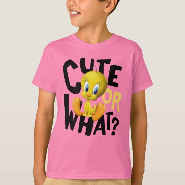 TWEETY™- Cute Or What? T-Shirt (Front)