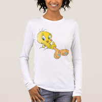 Tweety Dee-lightful Beats Pose 3 Long Sleeve T-Shirt