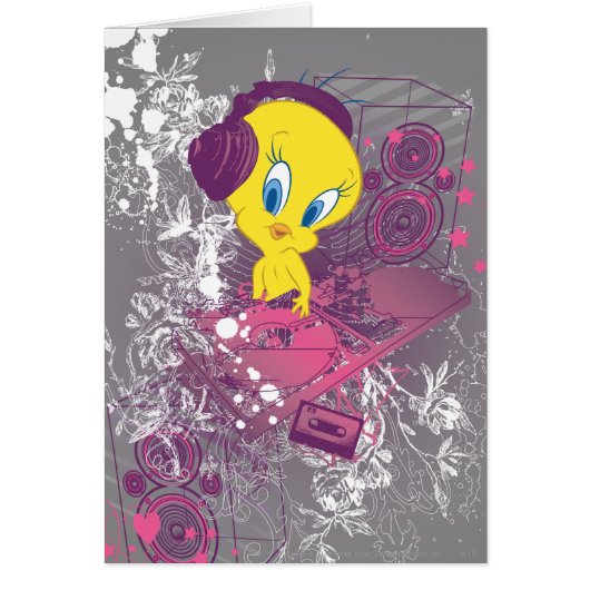 TWEETY™ Djing Cards (Front)