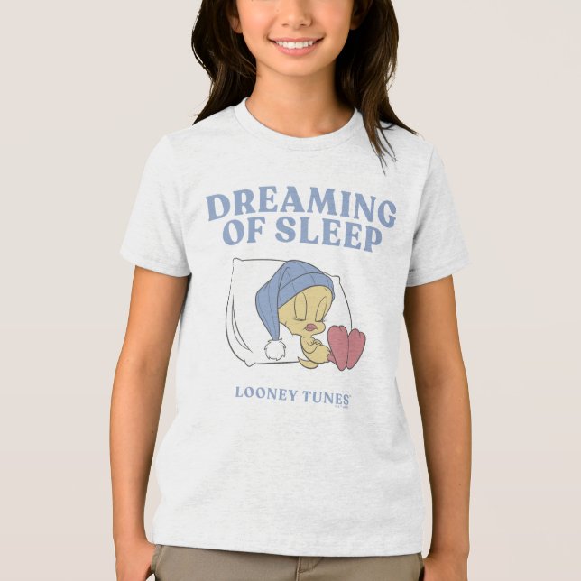TWEETY™ Dreaming of Sleep Tri-Blend Shirt (Front)