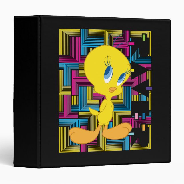 TWEETY™ Electronic Color Binder (Front/Spine)
