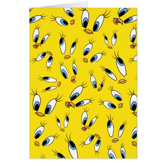 TWEETY™ Face Pattern Cards (Front)