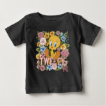 TWEETY™ Floral Embroidery Graphic Baby T-Shirt