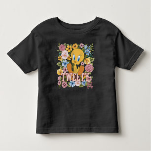 TWEETY™ Floral Embroidery Graphic Toddler T-shirt