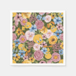 TWEETY™ Floral Embroidery Pattern Napkins