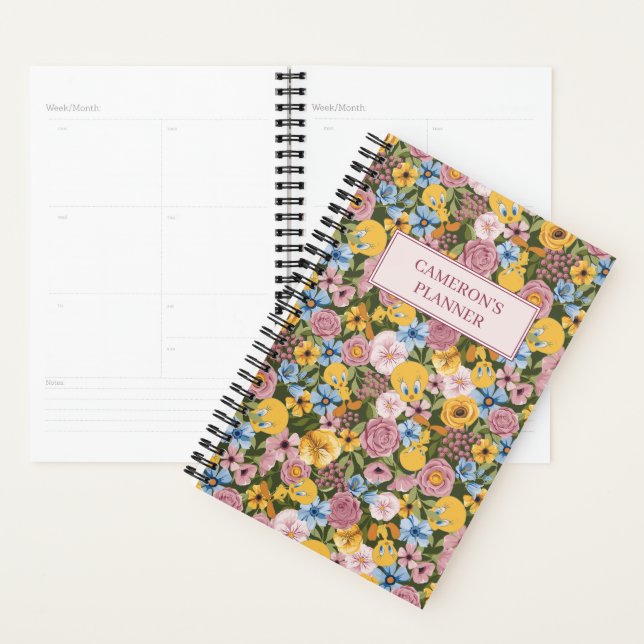 TWEETY™ Floral Embroidery Pattern Planner (Display)