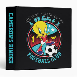 TWEETY™ Football Club Badge 3 Ring Binder