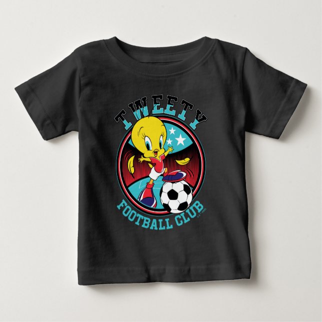 TWEETY™ Football Club Badge Baby T-Shirt (Front)