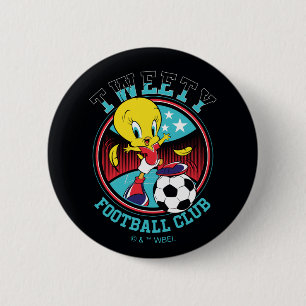 TWEETY™ Football Club Badge Button