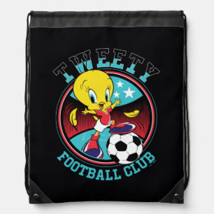 TWEETY™ Football Club Badge Drawstring Bag