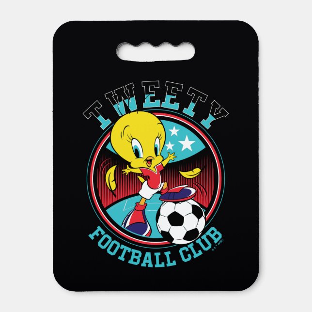 TWEETY™ Football Club Badge Seat Cushion (Front Vertical)